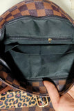 Women's Black Shoulder Bag with Tassel