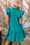 Women's Green Mini Dress