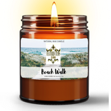 Natural Wax Candle - BEACH WALK